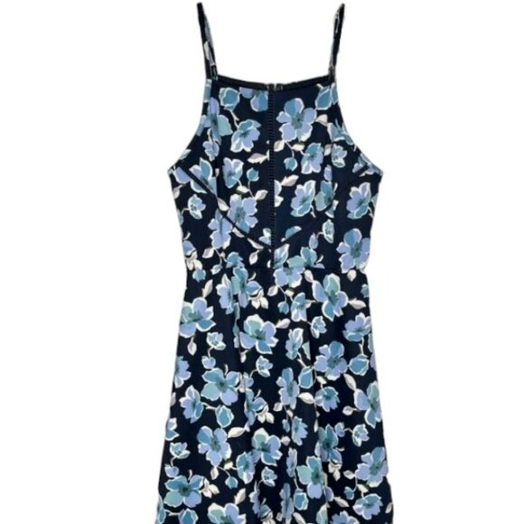 Altar'd State Dresses & Skirts - Altar'd State Ponte Floral Mini Skater Sundress - Blues - L